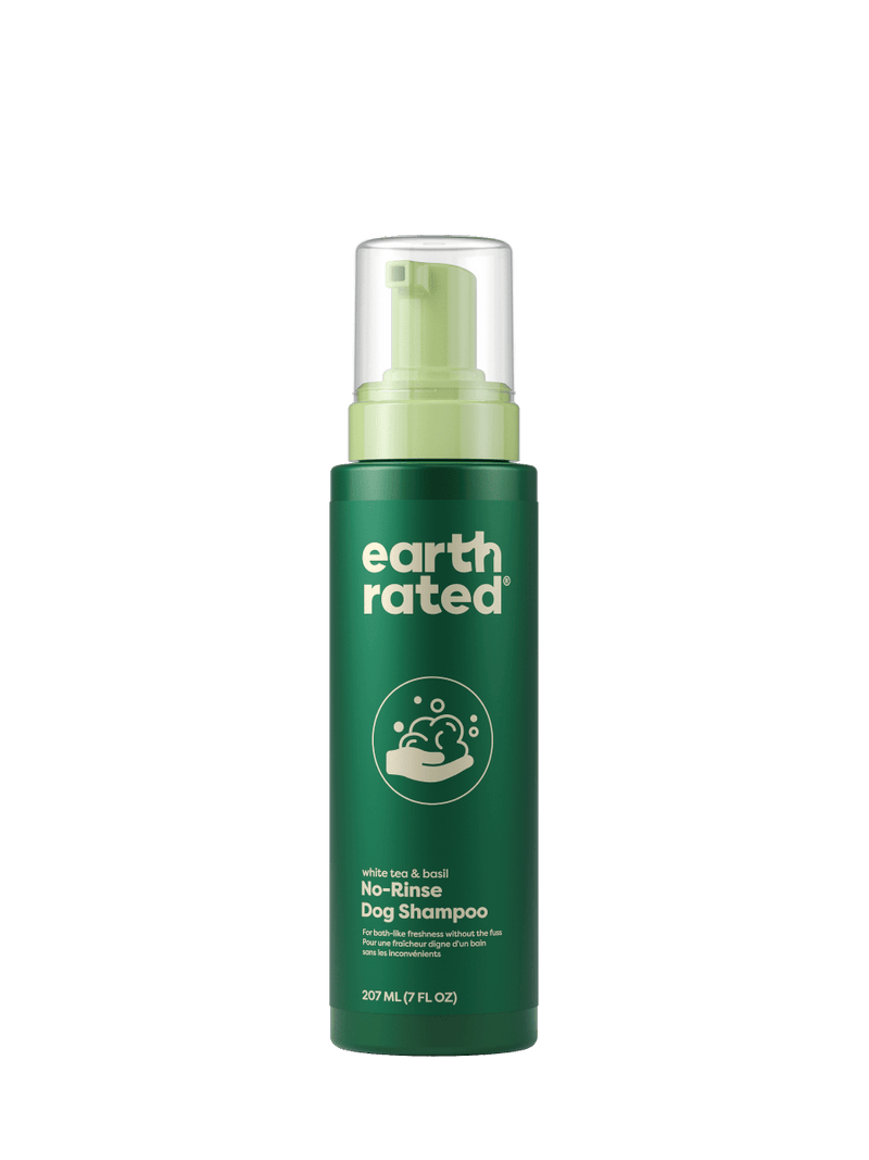 No-Rinse Dog Shampoo - Waterless Foam Cleanser For All Coats W1